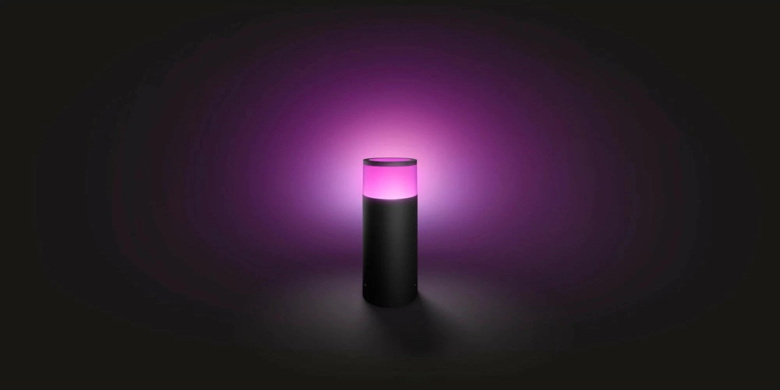 Dritë smart Philips Hue Calla, LED, alumini, e zezë Dritë smart Philips Hue Calla, LED, alumini, e zezë