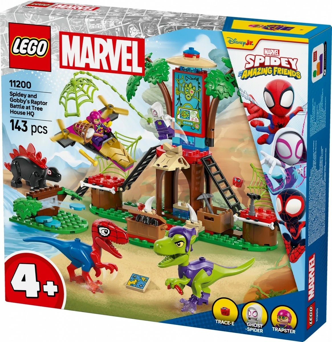 Set LEGO Marvel Spidey and Amazing Friends 11200, 143 pjesë, për fëmijë, shumëngjyrësh