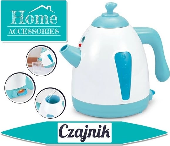 Çajnik lodër Artyk 160011 me dritë dhe zë, Blu/Bardhë