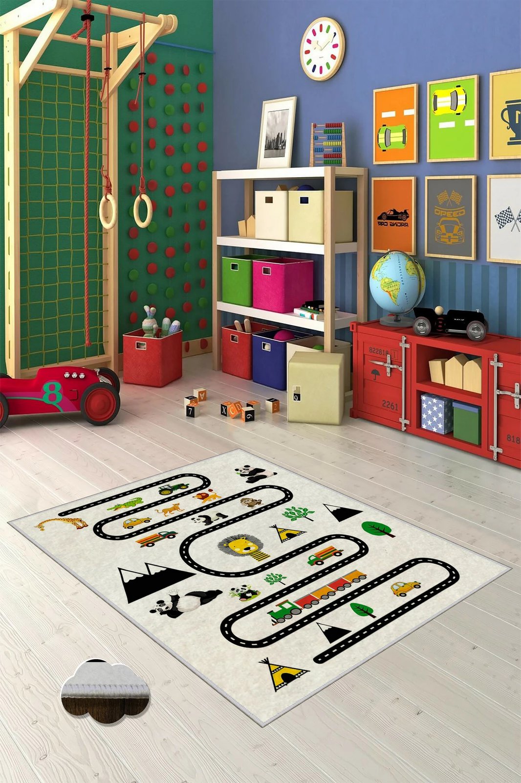 Qilim (80 x 120) Conceptum Hypnose, WOOKECE033, shumëngjyrësh