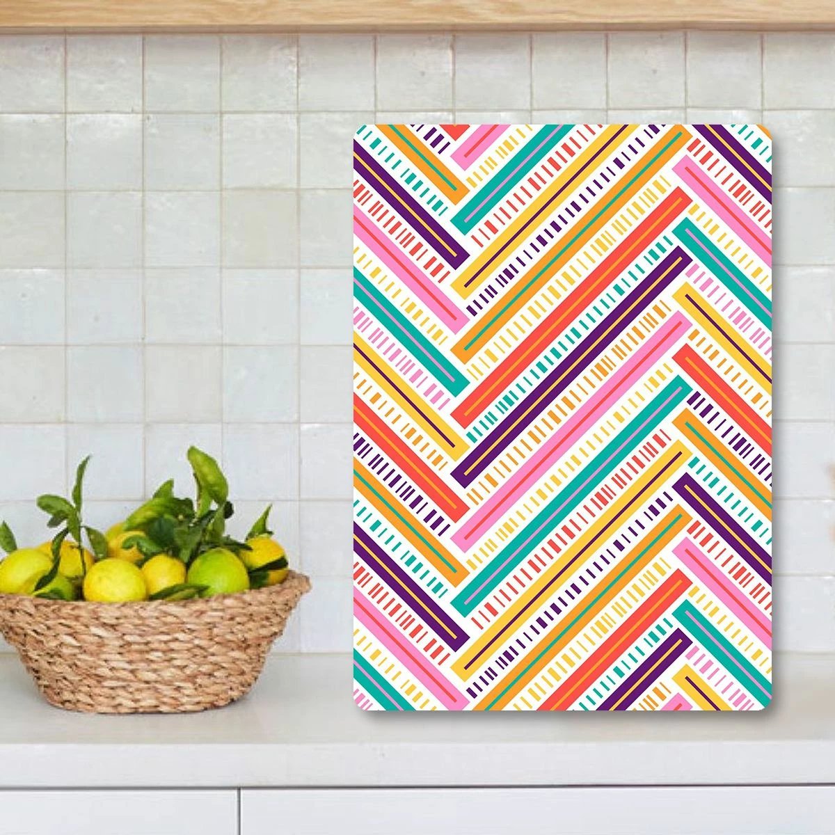 Dërrasë prerëse xhami, shumëngjyrëshe, Hermia, Ckt70 - 2535, 25x35cm Dërrasë prerëse xhami, shumëngjyrëshe, Hermia, Ckt70 - 2535, 25x35cm