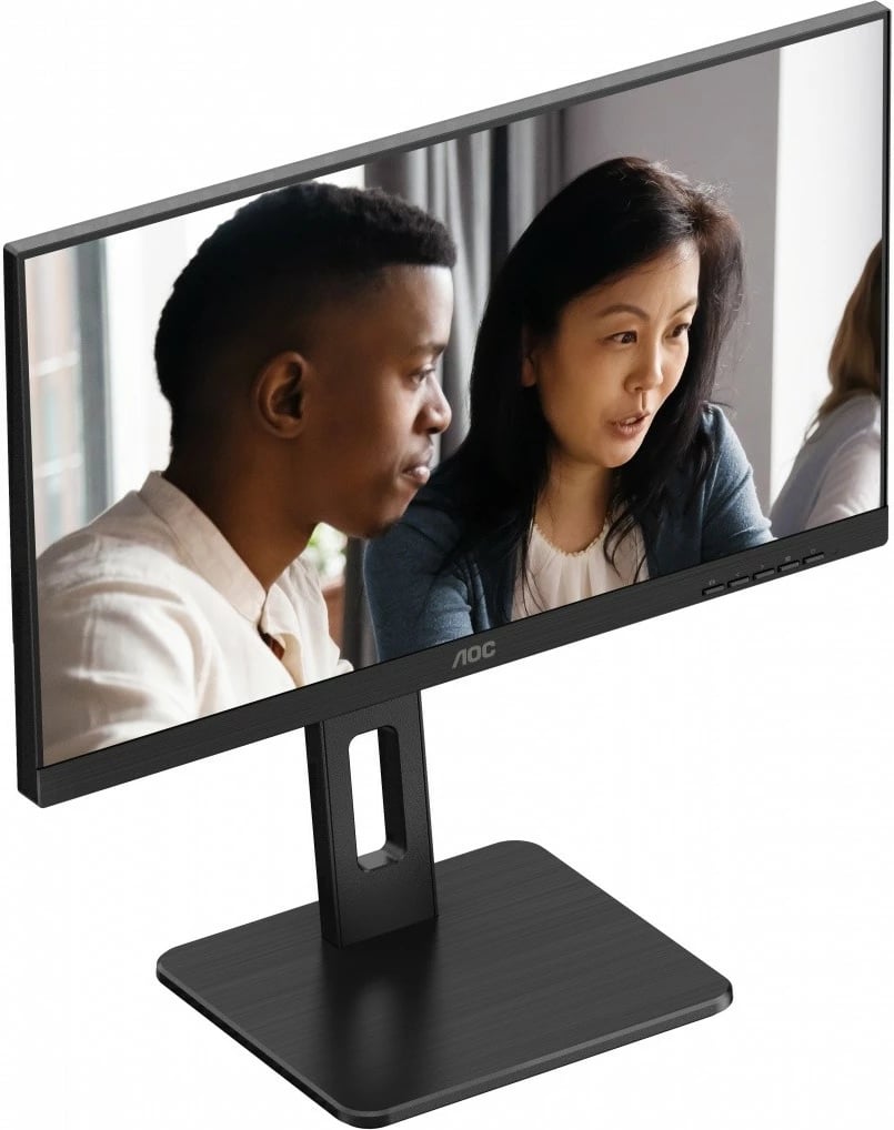 Monitor AOC 22E2UMF, 21.5", VA, FHD 1080p, Pivot, Altaparlantë, USB Hub, Zi