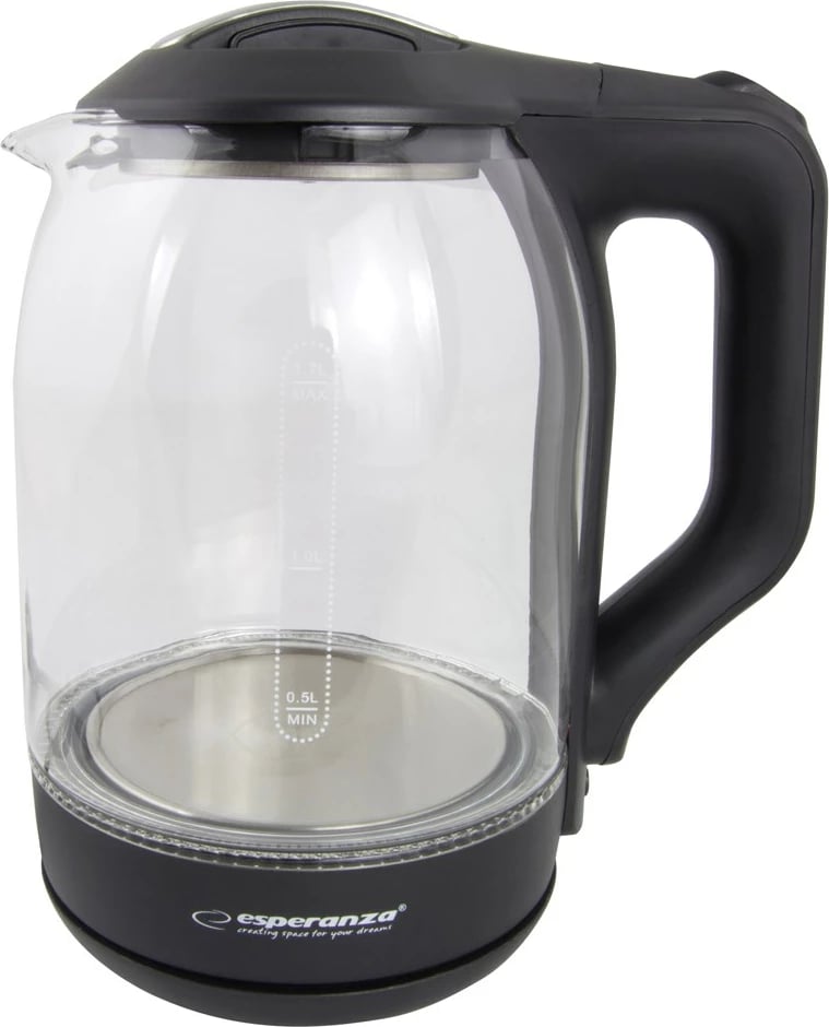 Vluese uji Esperanza EKK025K, 1.7L, 1500W, e zezë 