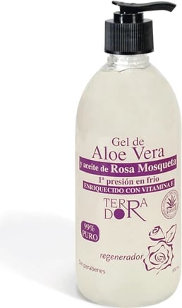 Gel për trup unisex Dherbos Aloe Vera dhe Rosa Mosqueta 500ml