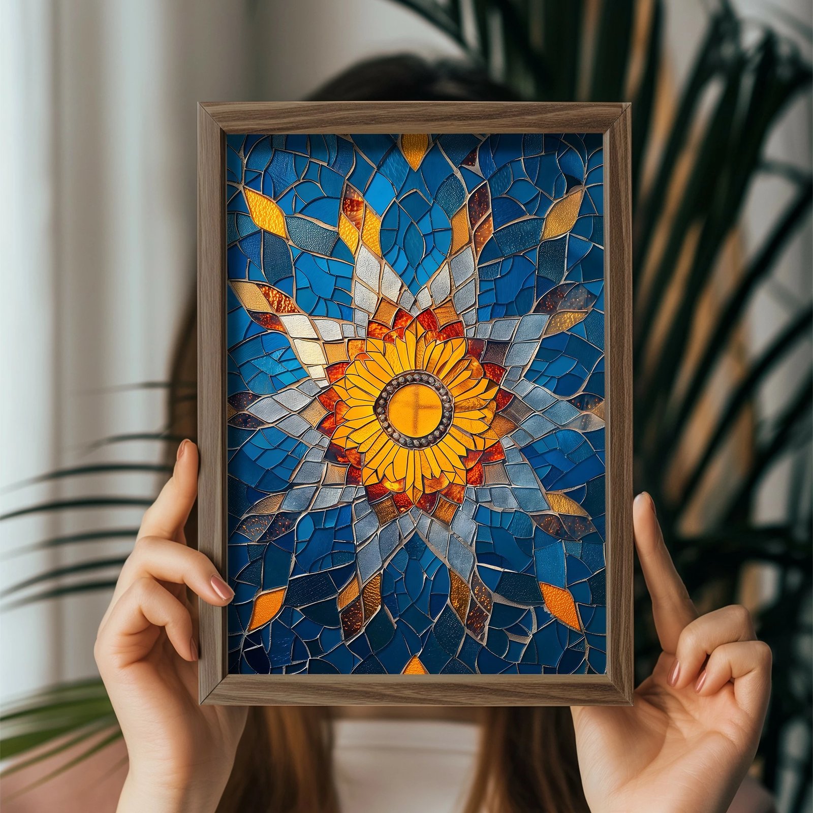 Pikturë dekorative me kornizë MDF, Wallity, GE067-L