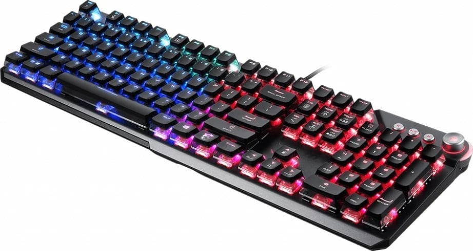Tastierë mekanike MSI VIGOR GK71 SONIC, RGB, Cherry MX Red, full-size, e zezë