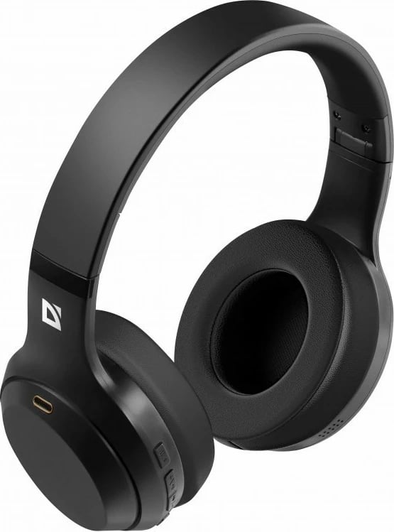Kufje pa tela Defender Freemotion B695 me ANC, Bluetooth 5.4, të zeza