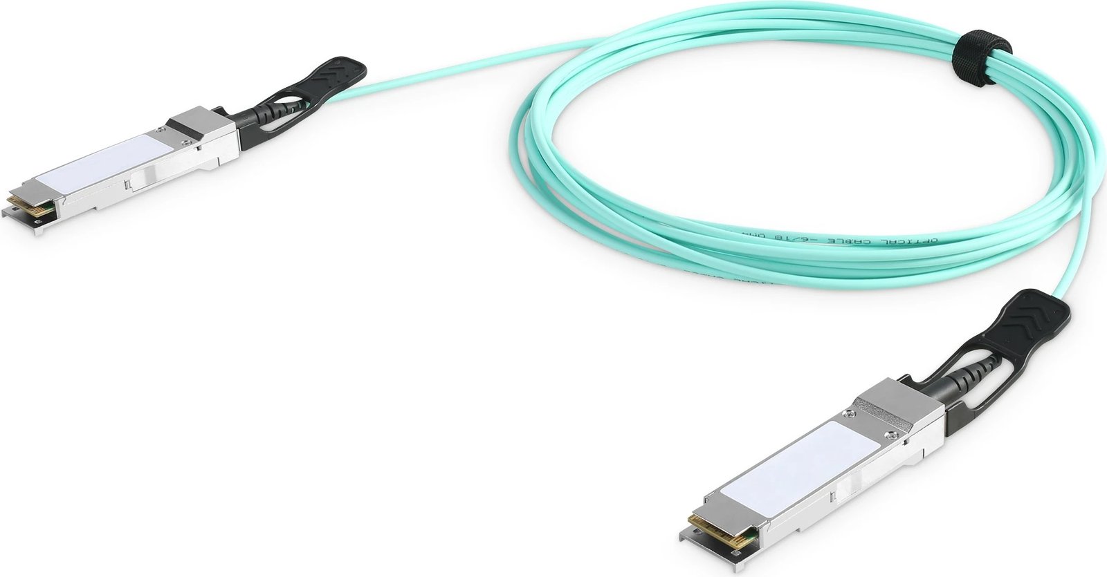 Kabllo optik Digitus QSFP+ 40G AOC 30m, aqua