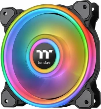 Ventilator kasë Thermaltake Riing Quad 14 RGB TT Premium Ed, 14 cm, RGB, pa kontrollues