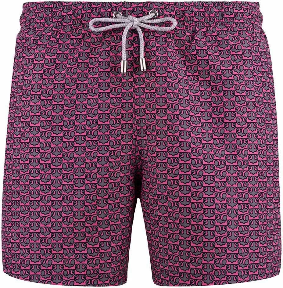 Pantallona të shkurtra noti për meshkuj, Jumeon, ngjyrë rozë, Bloom