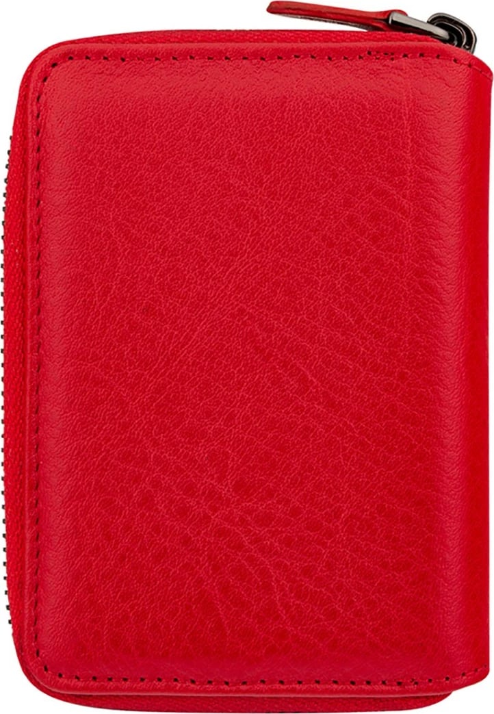 Portofol unisex Zoozie Bags, zingjir, i kuq