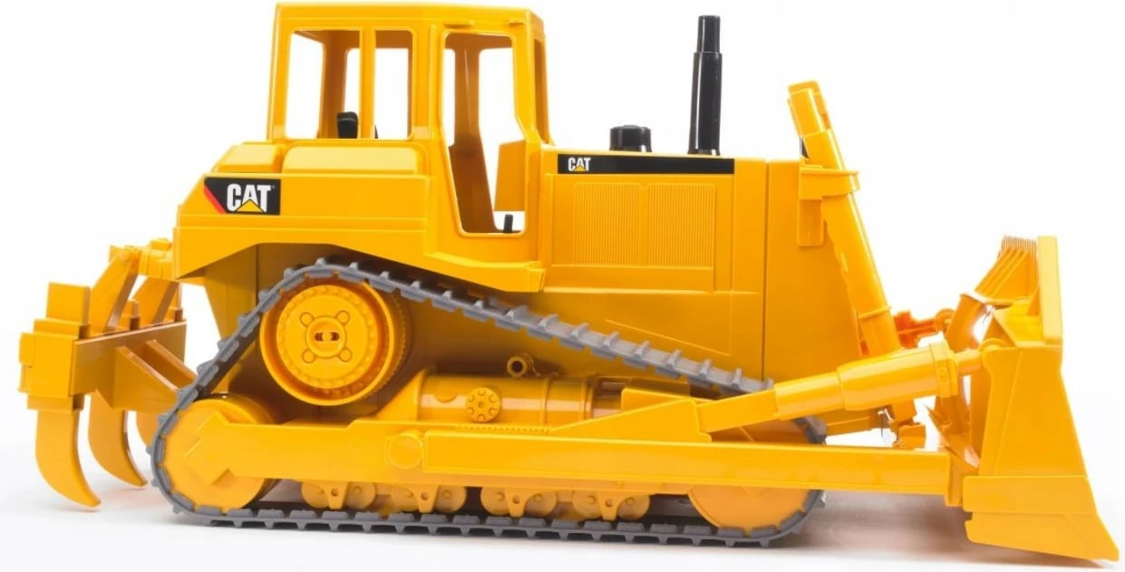 Lodër buldozer BRUDER Caterpillar BR-02422, plastikë, verdhë/zezë