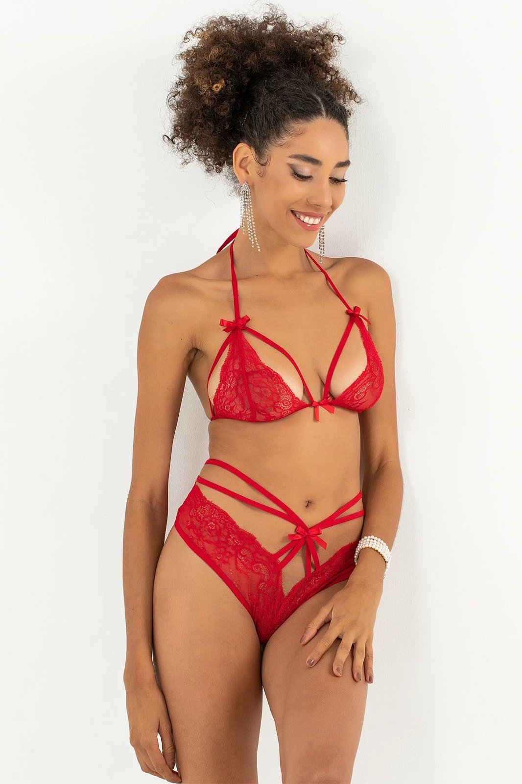 Babydoll i kuq Jumeon, 012-000009, XL/XXL