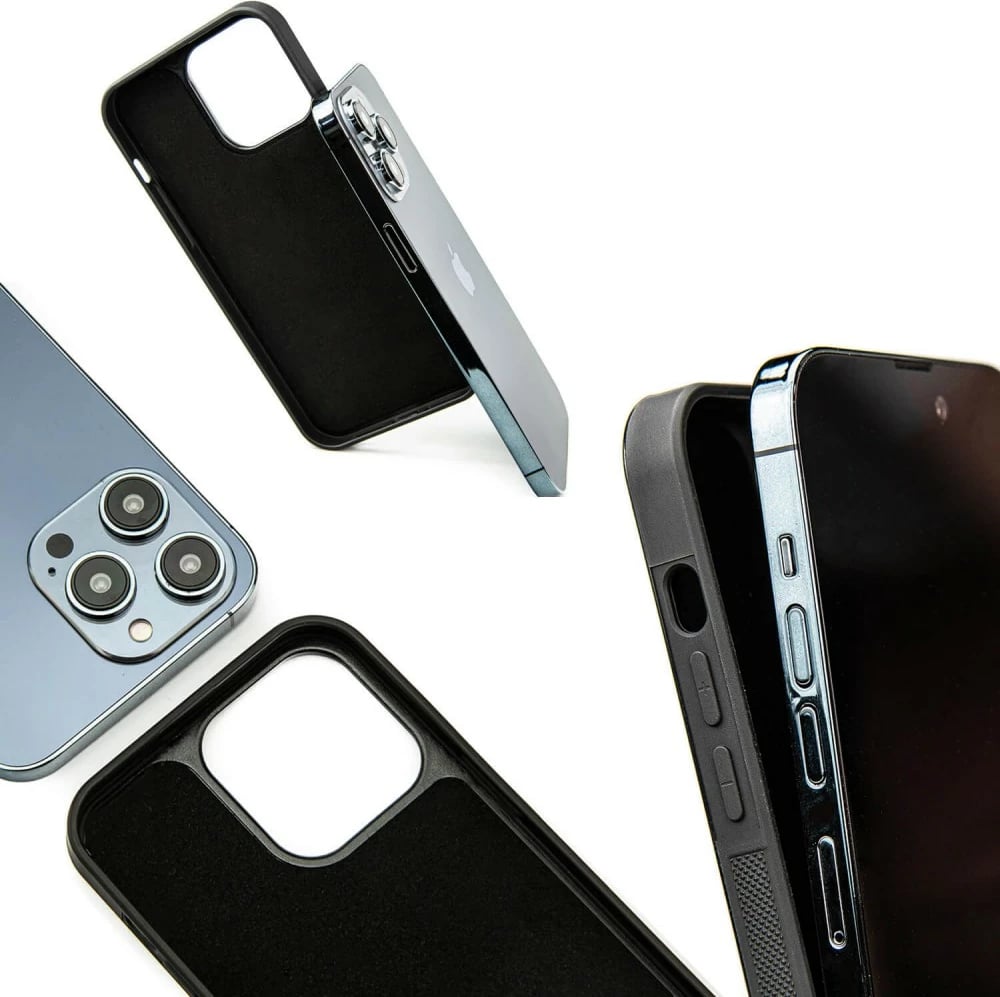 Mbështjellës Bewood Unique Orange për iPhone 15 Plus, dru dhe rrëshirë, MagSafe, portokalli dhe zi