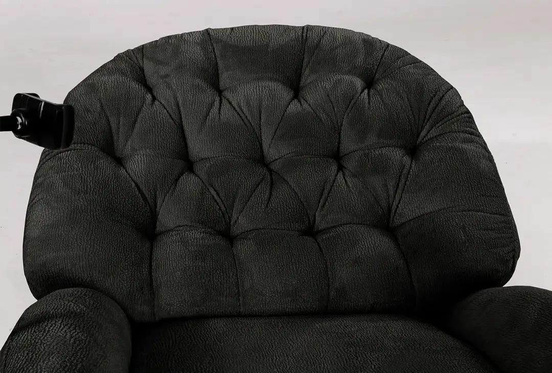 Karrige relaksuese elektrike Dream, ngjyrë e zezë, Atelier del Sofa