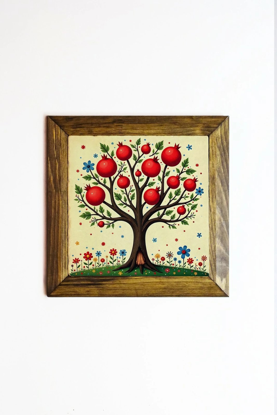 Pikturë dekorative me kornizë, Wallity, Ersytastablo35 - 26, shumëngjyrëshe, 26x26cm