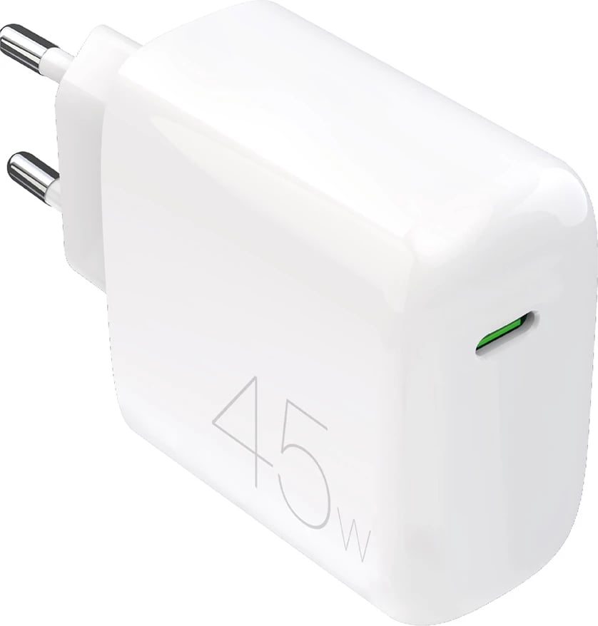 Karikues muri Puro PROLITE, 45W, USB-C, Bardhë