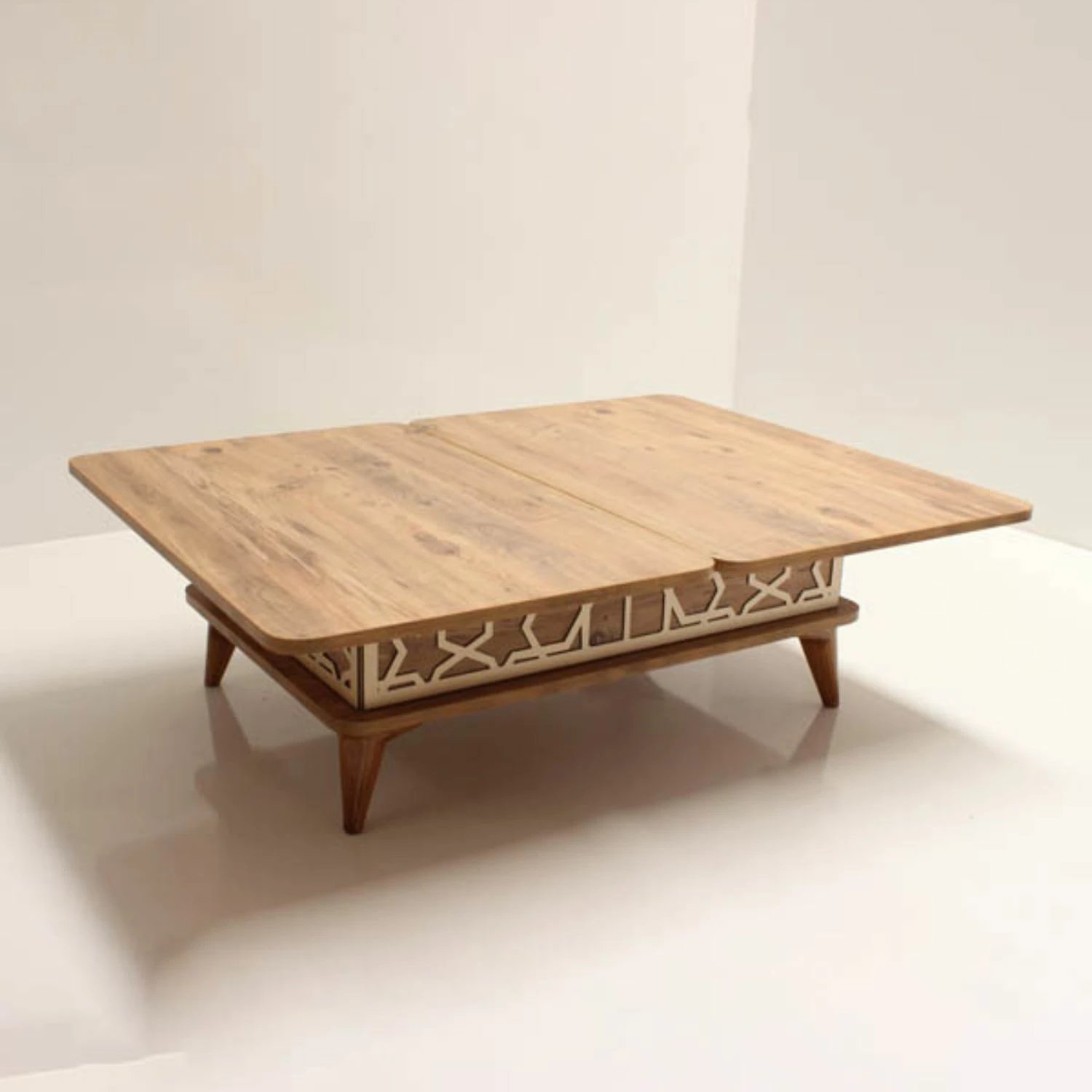 Tavolinë kafeje Skye Decor, Ottowa Ada, ngjyrë pishë