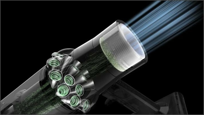 Fshesë me korrent pa kabllo Dyson V11 Fluffy, nickel/kuqe Fshesë me korrent pa kabllo Dyson V11 Fluffy, nickel/kuqe