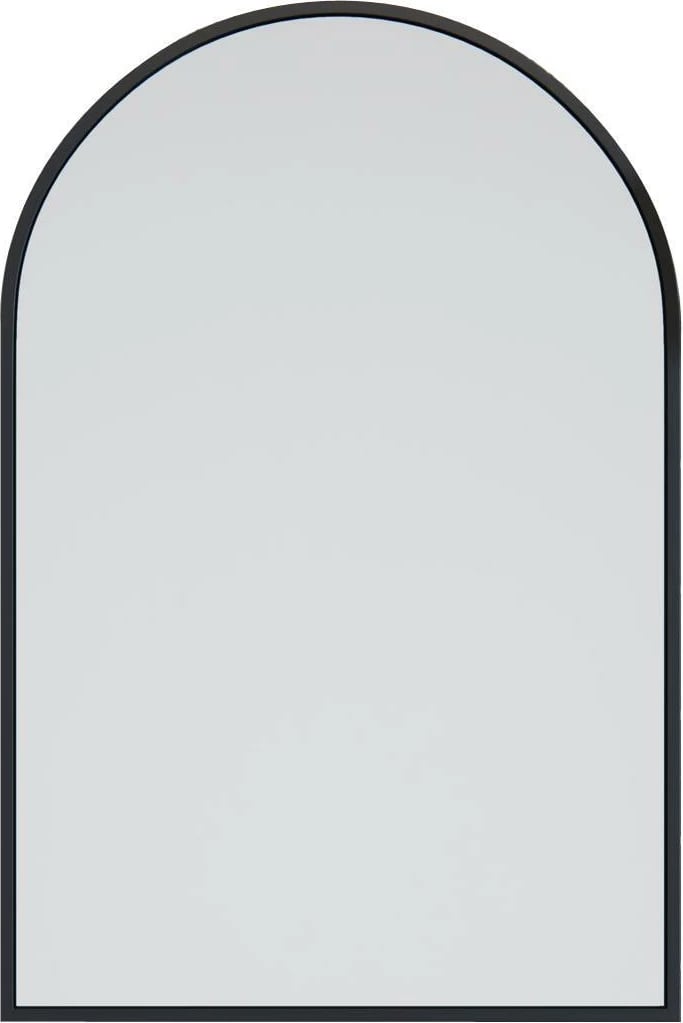 Pasqyrë muri NEXT Nextdeco me kornizë metali, 60x90cm, e zezë