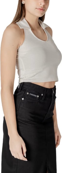 Maicë për femra Calvin Klein Jeans, beige