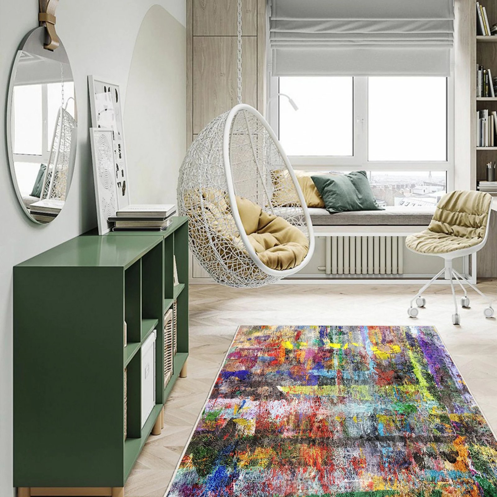 Qilim Conceptum Hypnose, shumëngjyrësh, 80x120cm, Exfab287