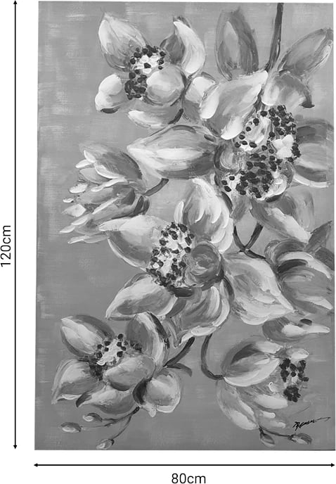 Pikturë në kanavacë Flourish Inart 80x3x120cm