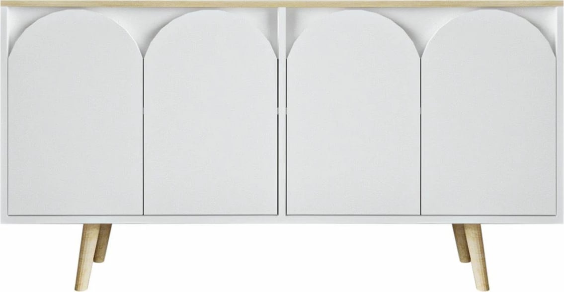 Konsol Skye Decor, Venezia 150, ngjyrë lis safir, e bardhë v2