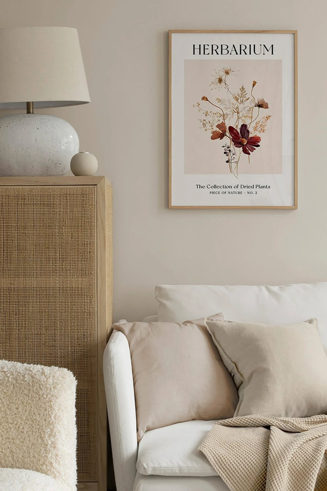 Pikturë dekorative me kornizë, Wallity, Tekhamcerceve14, shumëngjyrëshe, 33x48cm