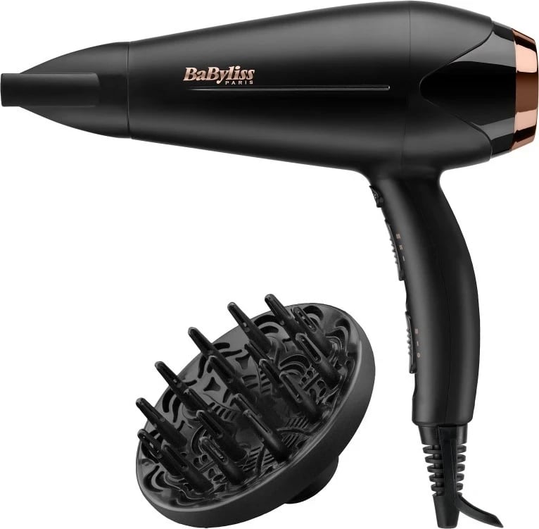 Fen BaByliss D570DE, me ngjyrë të zezë