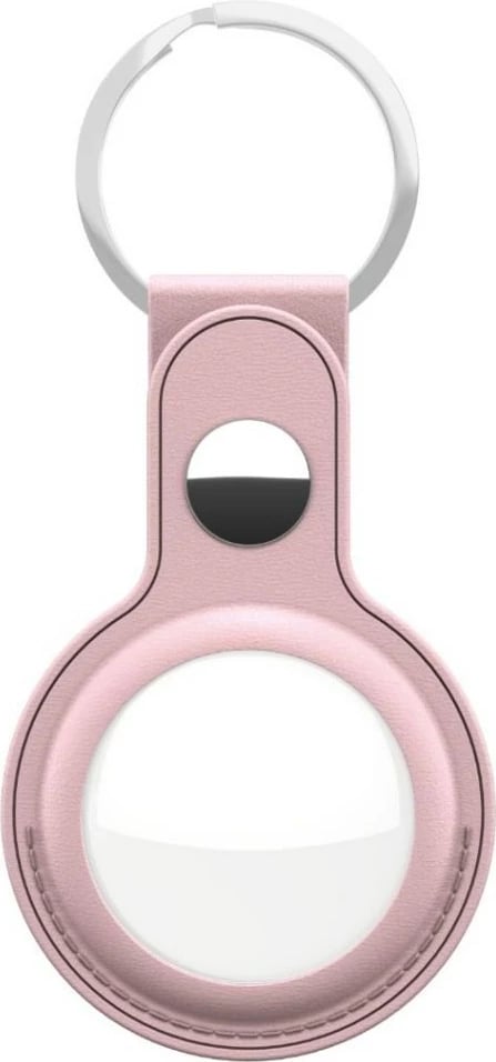 Mbështjellës lëkure për AirTag KeyBudz, blush pink