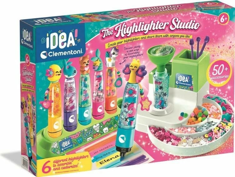 Set arti Clementoni Idea Art Pomysły Fabryka Markerów, për vajza, ngjyra të ndryshme