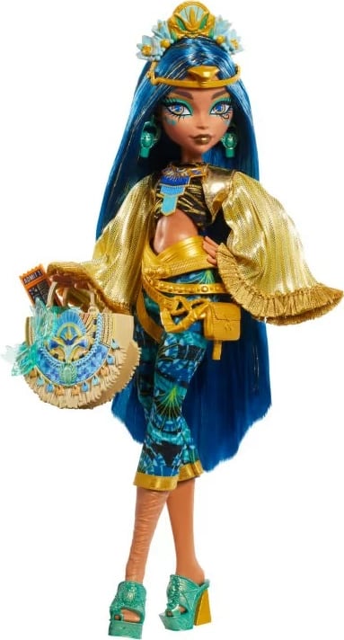 Kukull Monster High Mattel Cleo De Nile HXH81 me aksesorë