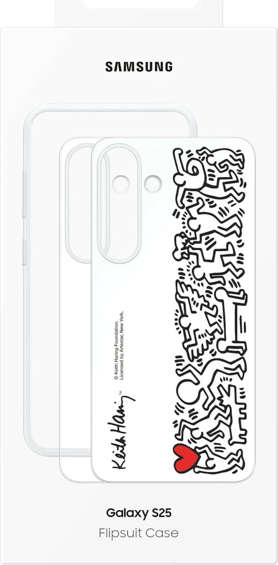 Mbështjellës Samsung EF-MS931, Galaxy S25, 15.8 cm (6.2"), Multicolour, Bardhë