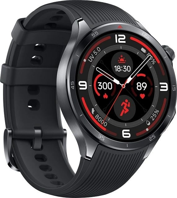 Smartwatch OnePlus Watch 3, 32 GB, Ekran 1.5", Gome, e zezë