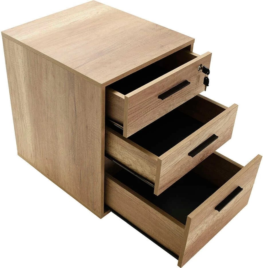 Kabinë multifunksionale, ngjyrë lisi, Hanah Home, Nks-530-Tt-1