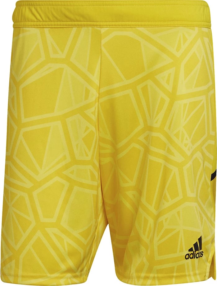 Shorce portieri adidas për meshkuj, të verdha