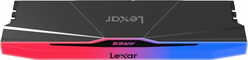 RAM Memorje Lexar ARES RGB DDR5, 32GB (2x16GB), 6000MHz, CL26, E zezë