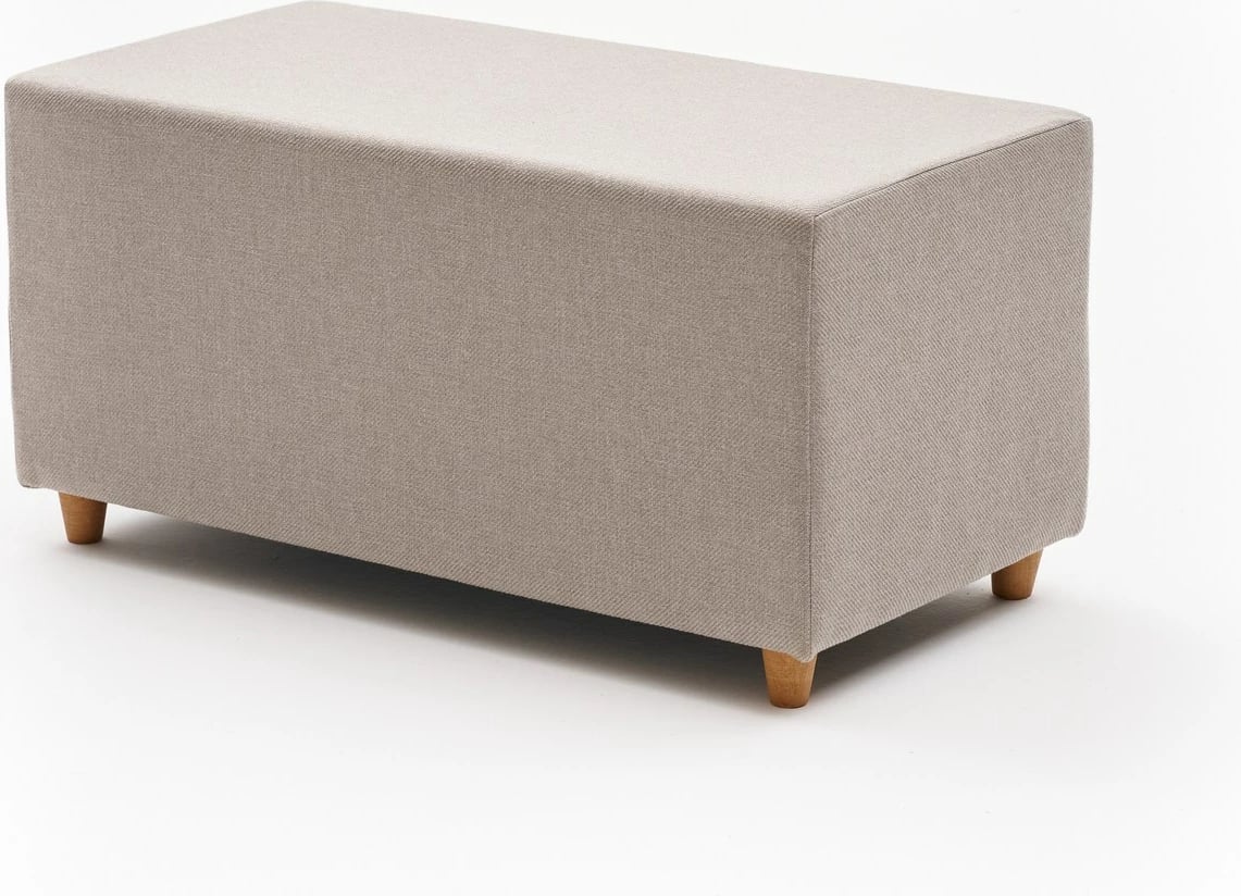 Puf Atelier del Sofa, ngjyrë bezhë, Urla