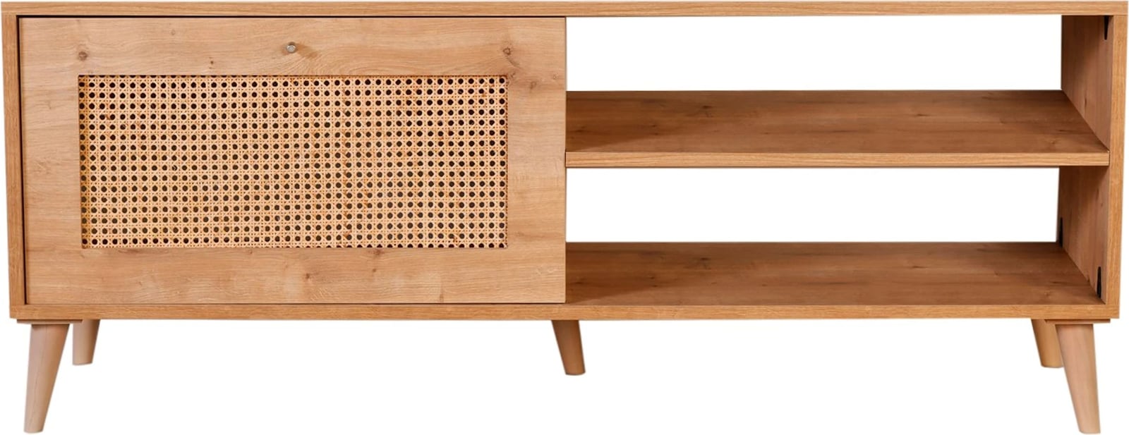 Komodë TV Hanah Home, Hazeran 140, ngjyrë lisi