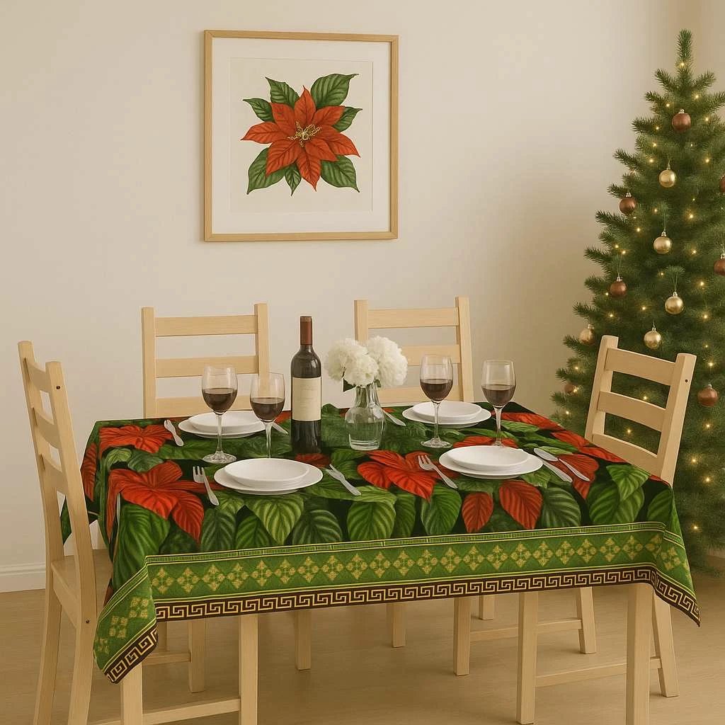 Mbulesë tavoline Hermia Concept, shumëngjyrëshe, HM-Tblnwy26-8, 140x300cm