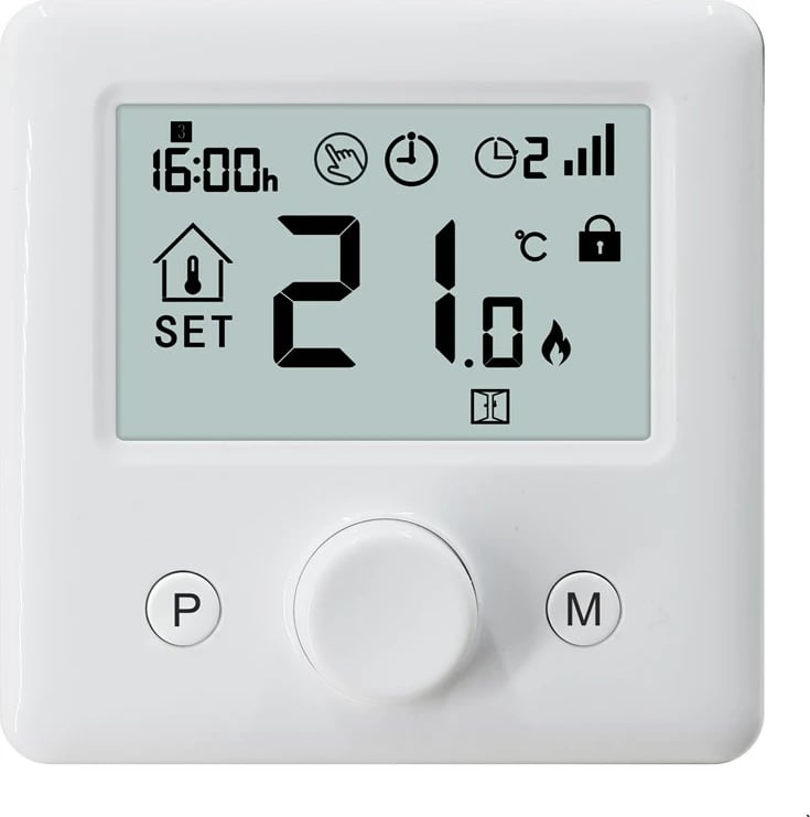 Termostat radio Volt Polska Comfort WT-18, i bardhë