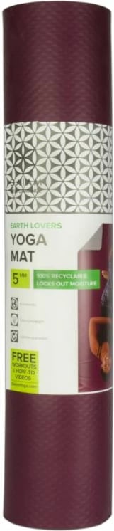 Tapet për yoga GAIAM, unisex, të kuqe