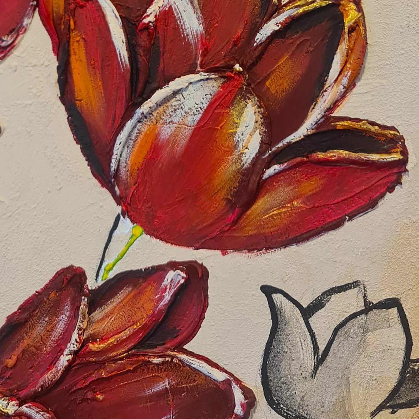 Pikturë dekorative me vaj, Wallity, OPG10062 - 7070