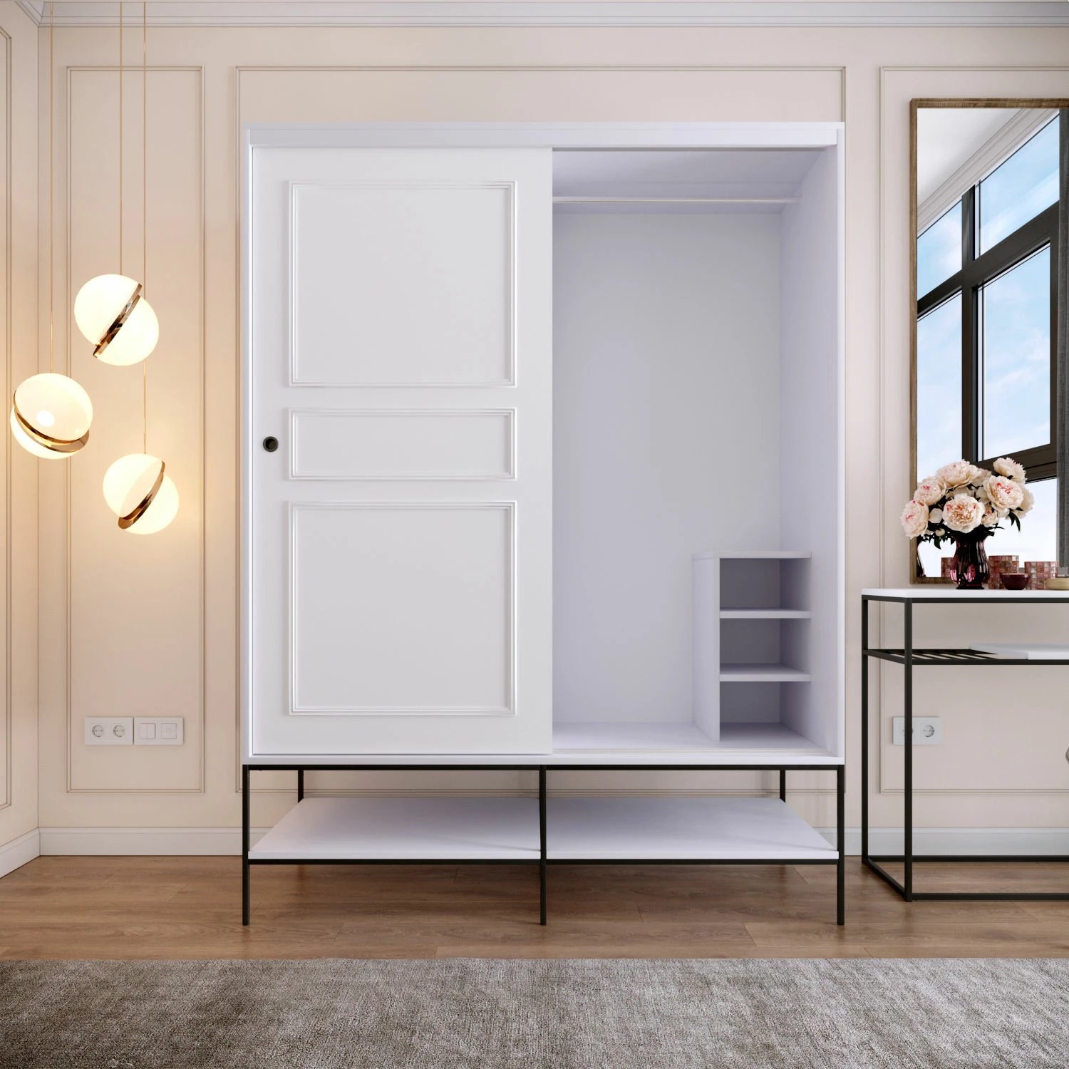 Dollap Hanah Home, Martin Sürgülü 150, i bardhë