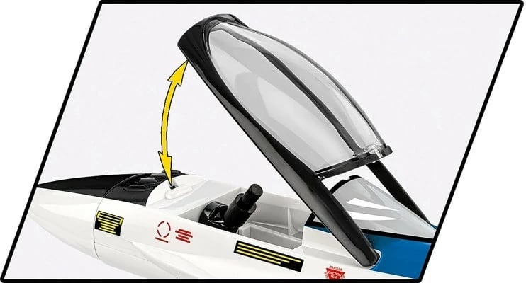 Set blloqe ndërtimi, Cobi, F-16 (YF-16) First Flight 1974 COBI-5892, 375 pjesë, shkallë 1:48, seri Armed Forces