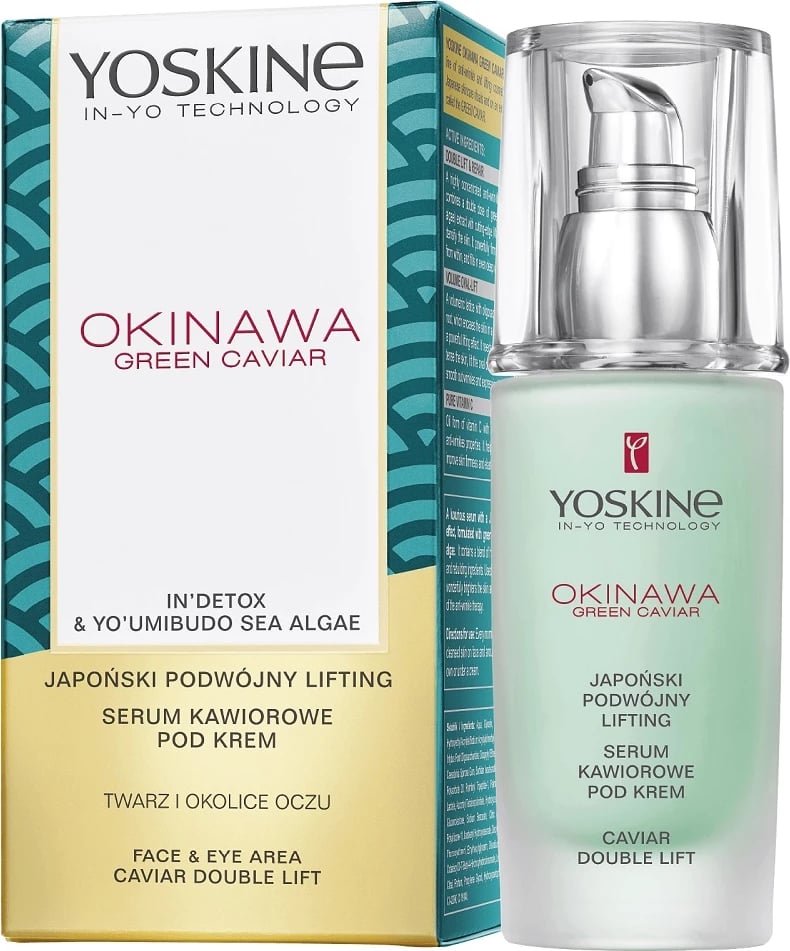 Serum për fytyrë për femra Yoskine Okinawa Green Caviar, 30ml