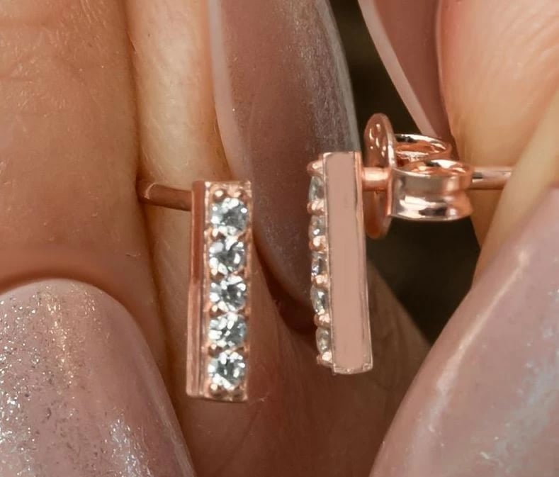 Vathë argjendi Jumeon, ngjyrë rozë ari, NRZ999491