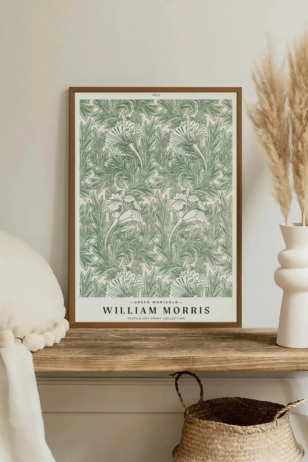 Pikturë dekorative me kornizë, Wallity, Lmnmdlkahve38, shumëngjyrëshe, 33x48cm