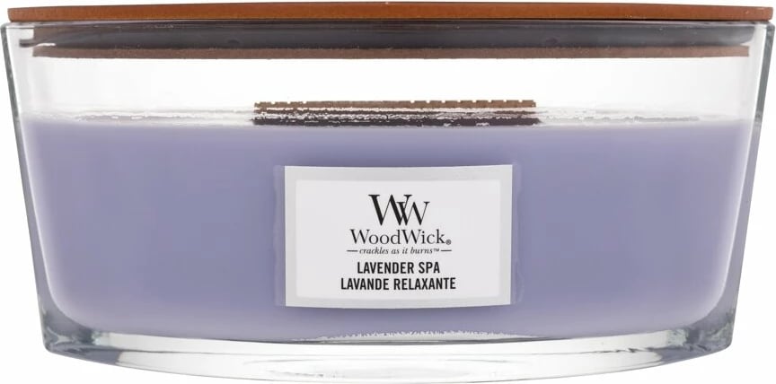 Qiri aromatik WoodWick Lavender Spa 453,6g